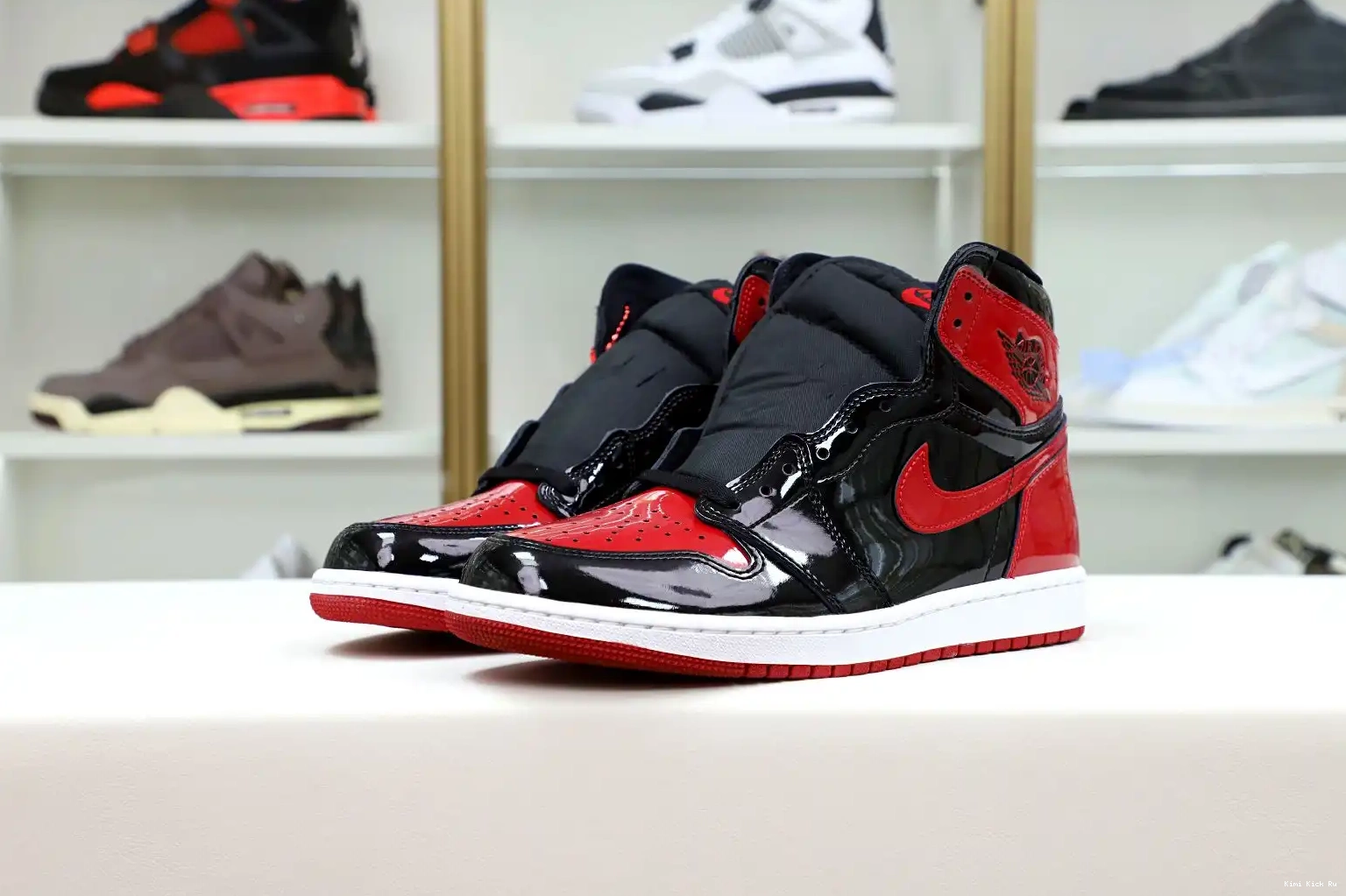 BRED 1 AIR OG PATENT Kimikick HIGH JORDAN 0726